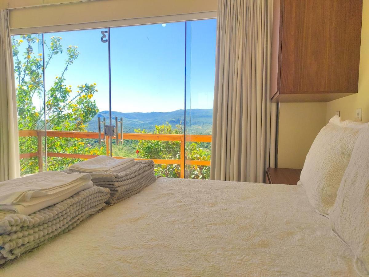 Casa De Maitreya - Piscina, Ar Condicionado Hotell Alto Paraíso de Goiás Eksteriør bilde