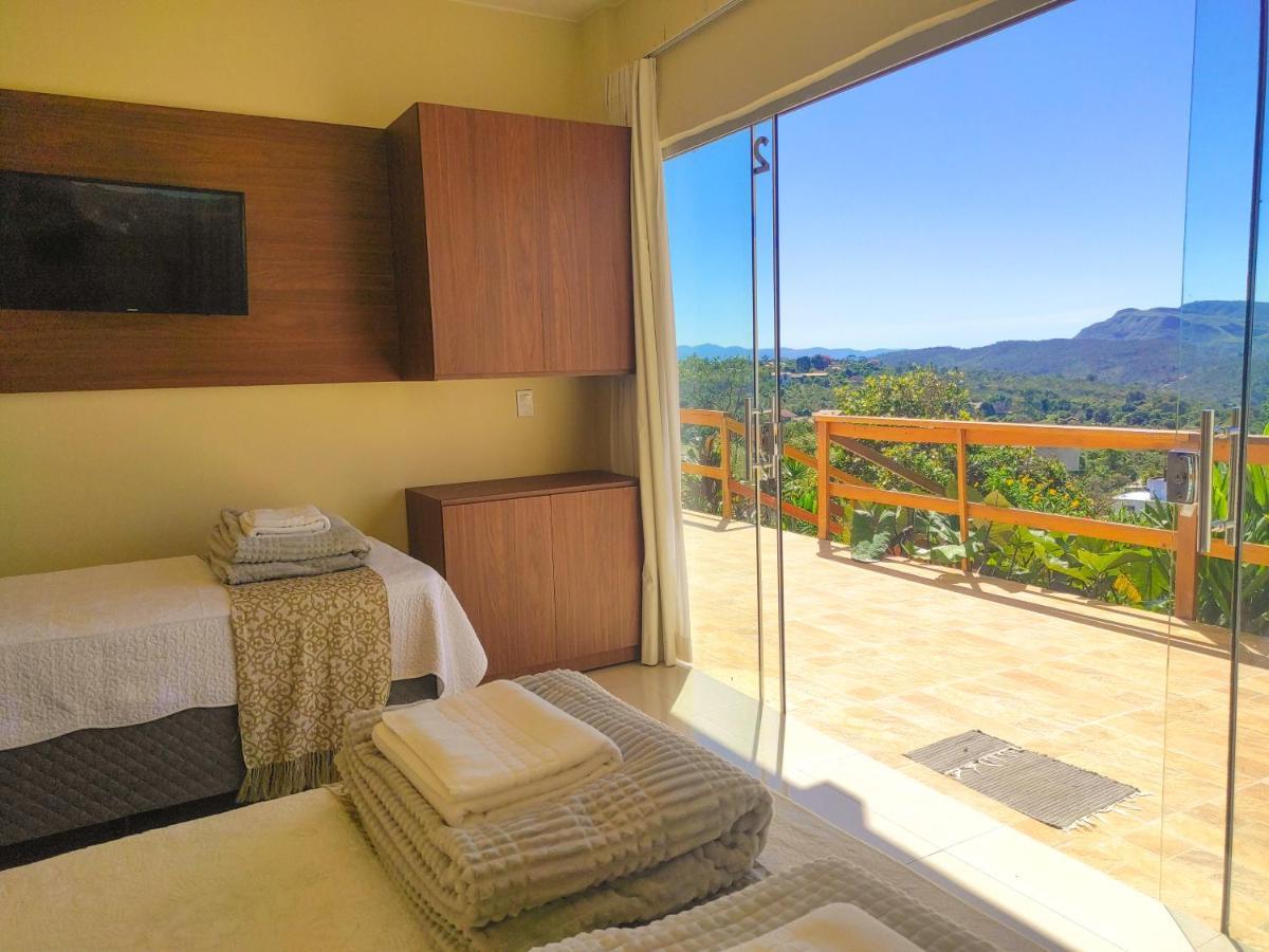 Casa De Maitreya - Piscina, Ar Condicionado Hotell Alto Paraíso de Goiás Eksteriør bilde